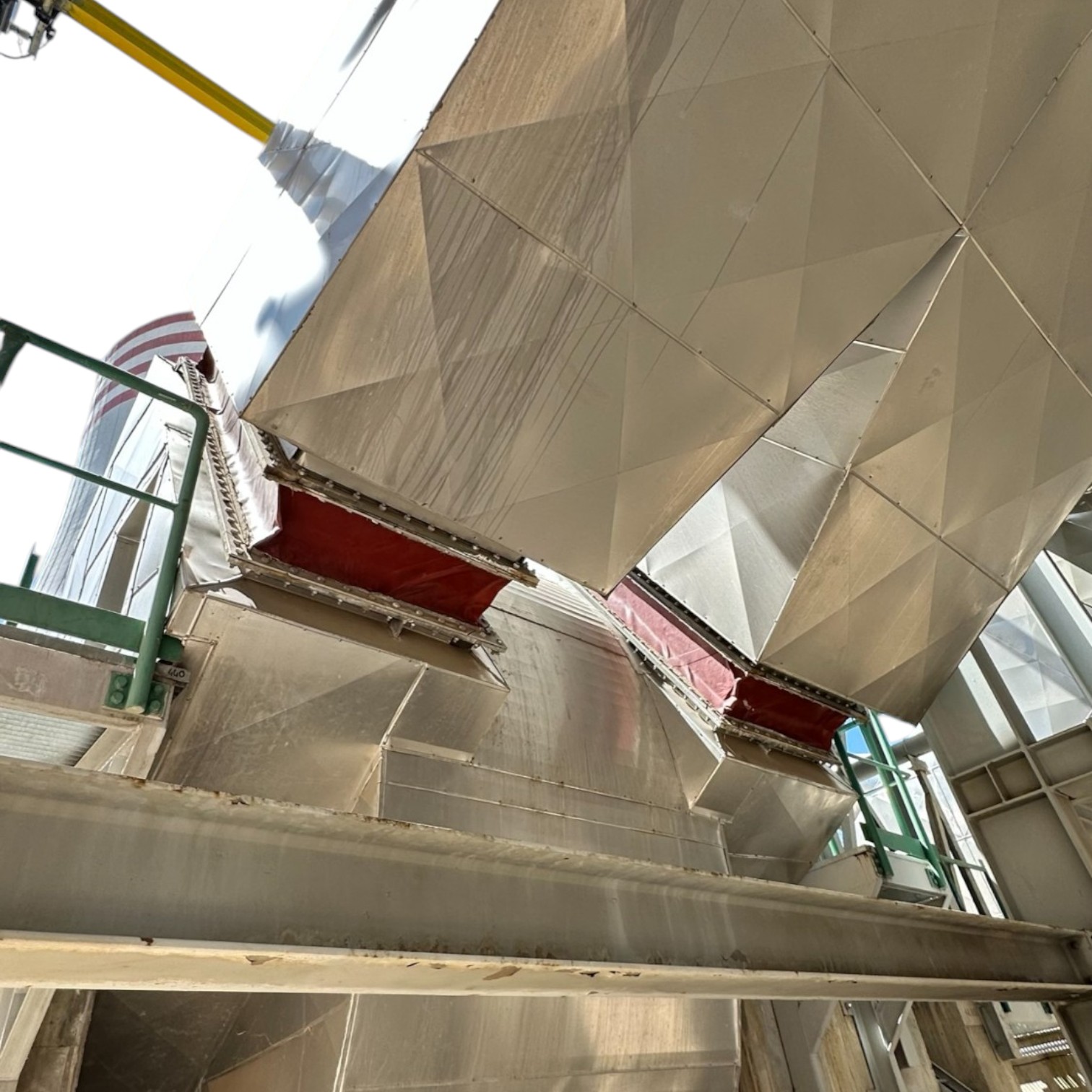 Тканевые компенсаторы FanTec для зоны всасывания вентиляторов