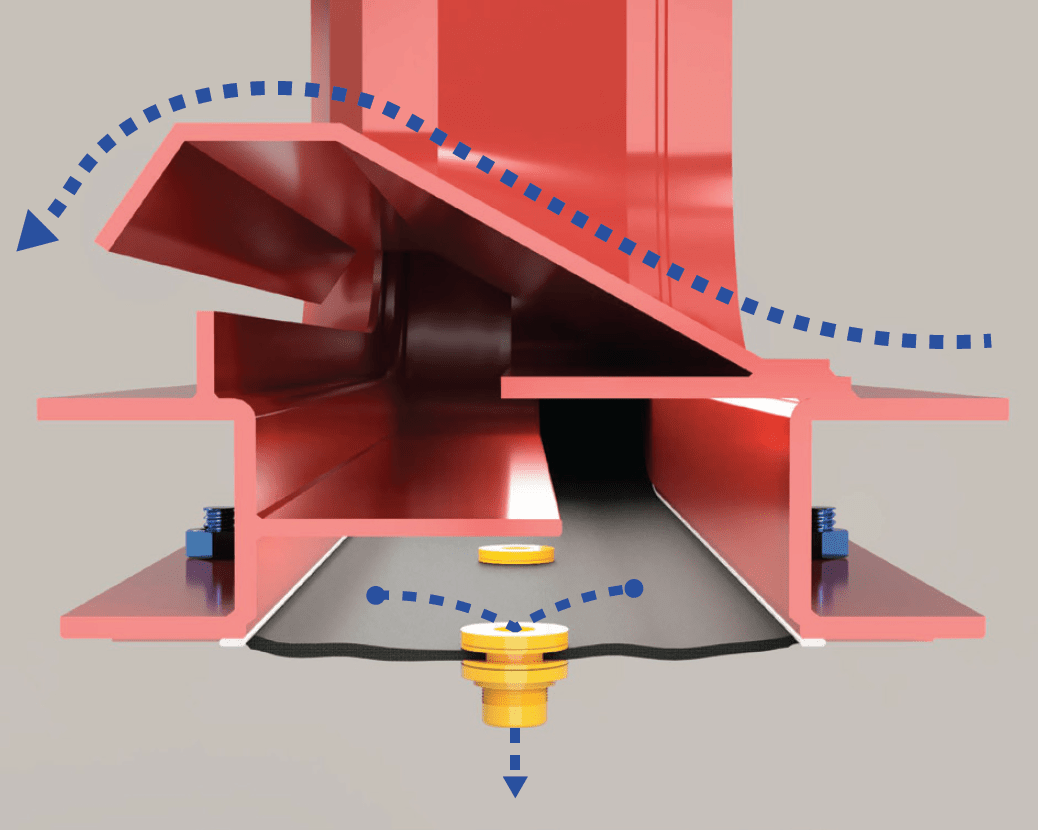 Condensate Drain Pipe and Barrier (DP & DB)