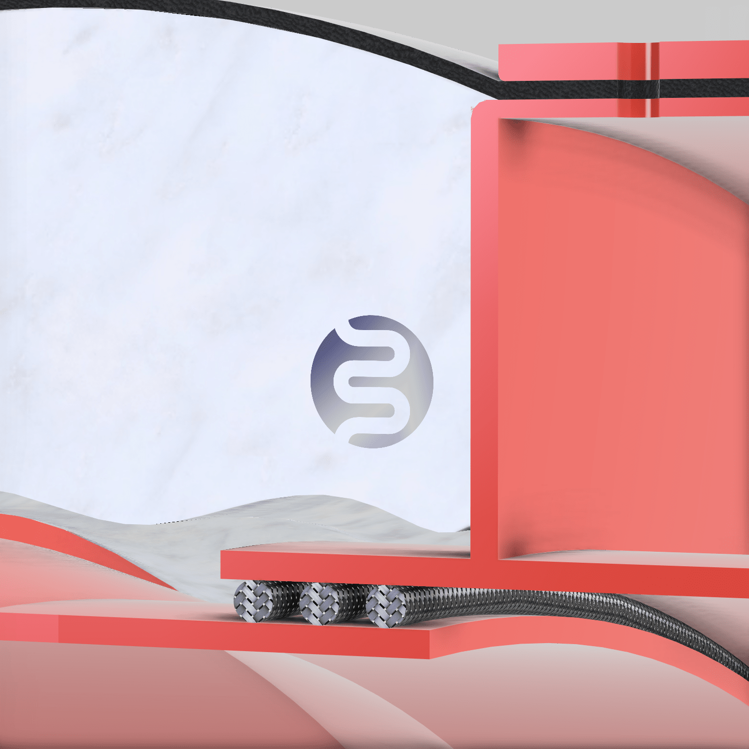 Single Axis Particle Barrier (SAPB)